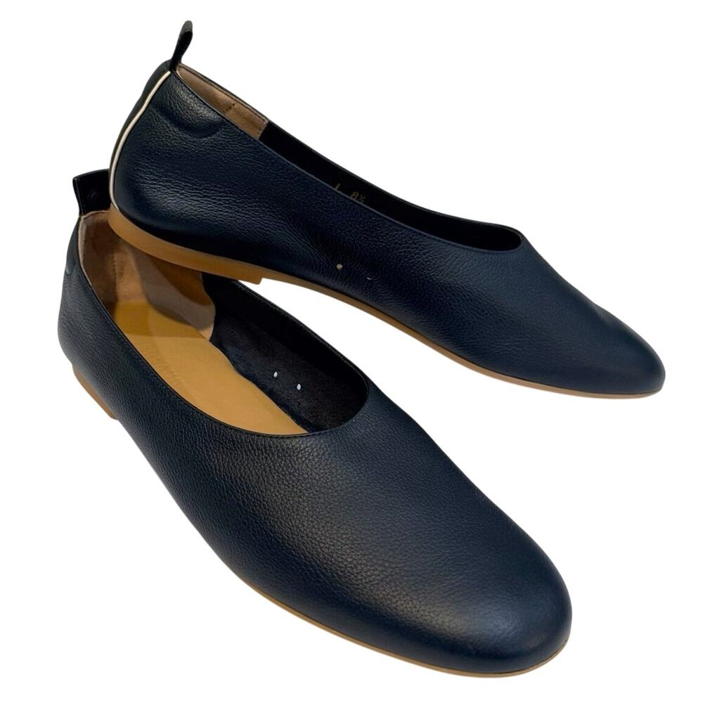 Everlane The Day Glove Size 8.5 Ballet Flats Black Leather